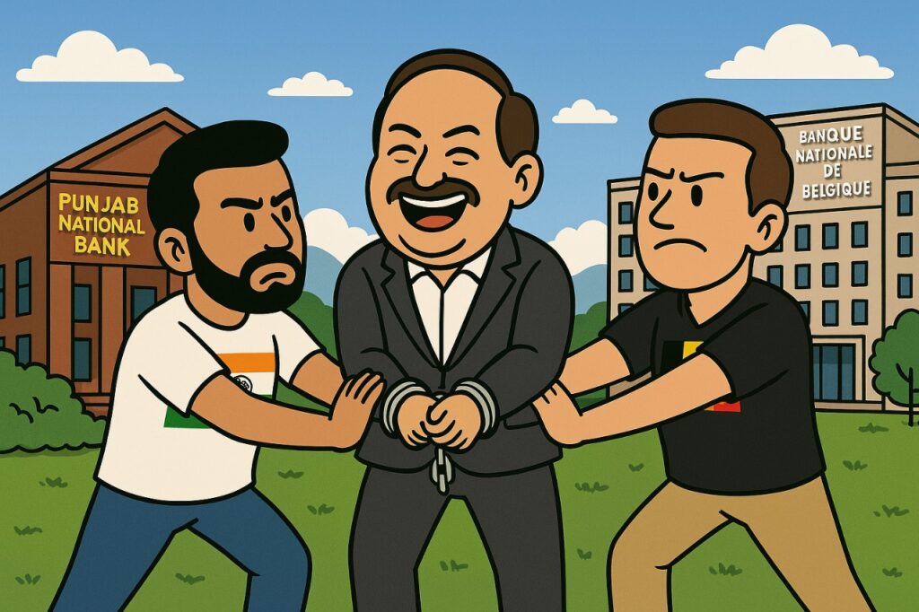 Mehul Choksi Belgium Detention
