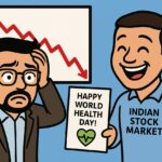 Indian Stock market crash on Health Day 2025