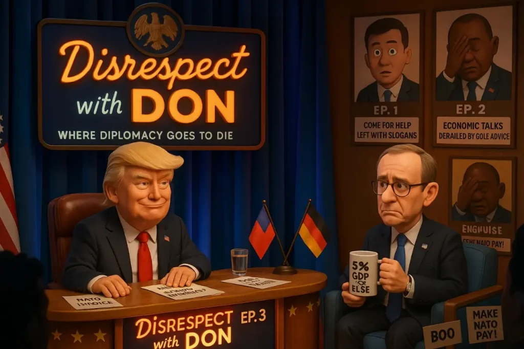 Donald Trump Friedrich Merz Meeting