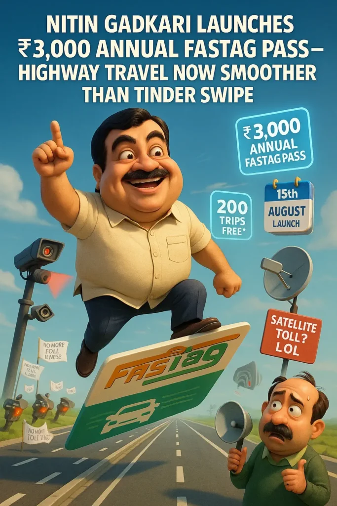 Nitin Gadkari FASTag Annual Pass