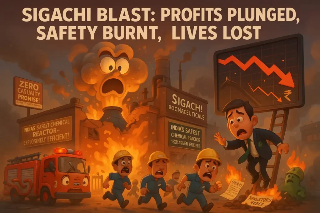 Sigachi Industries Chemicals Factory blast in Telangana