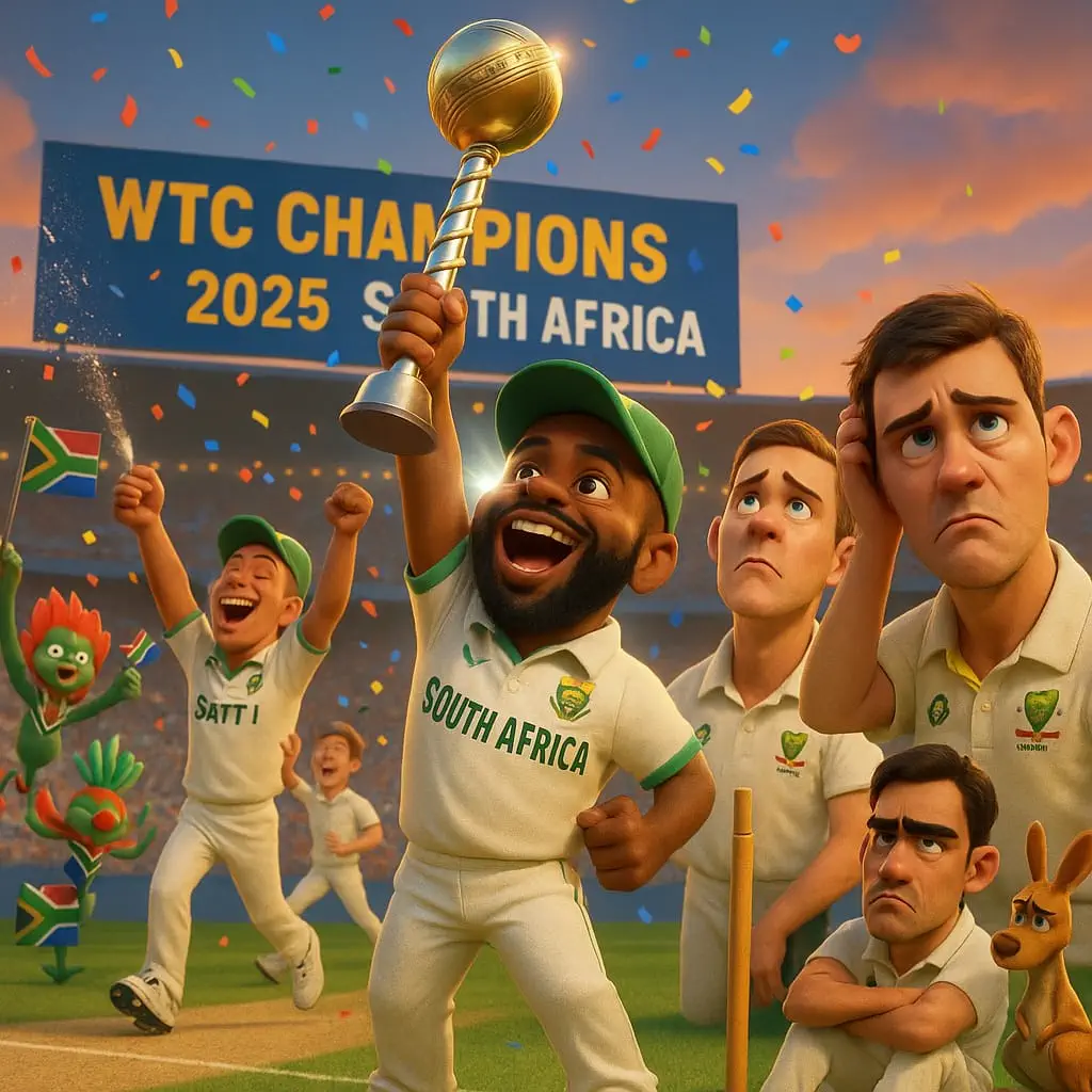 South Africa wins the ICC World Test Championship 2025 Finals