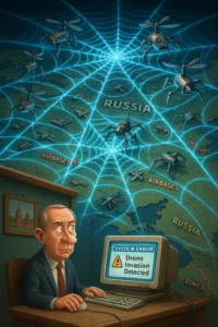 Ukraine Operation Spiderweb drone attack on Russia
