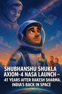 shubhanshu shukla axiom-4 mission