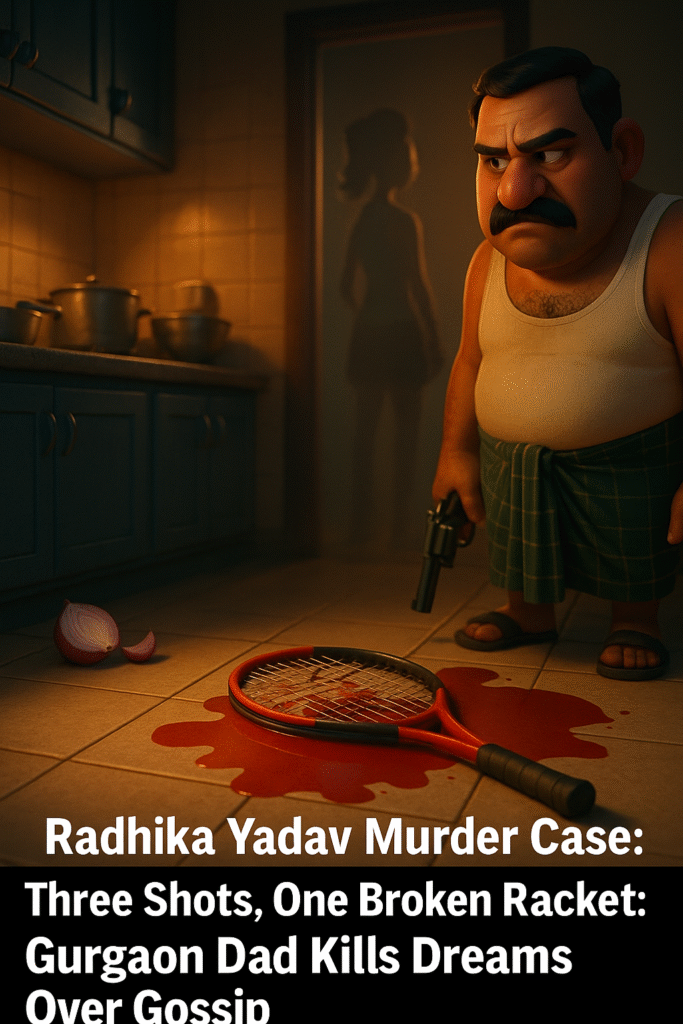 Radhika Yadav Murder Case: Three Shots, One Broken Racket: Gurgaon Dad Kills Dreams Over Gossip 1 Radhika Yadav Murder Case