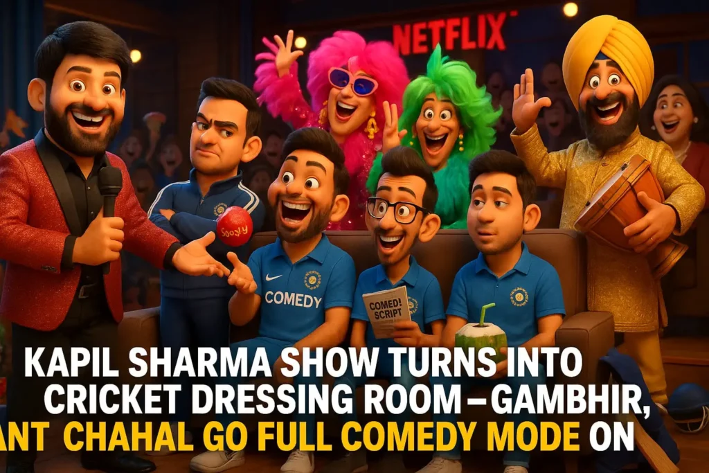The Great Indian Kapil Show Season 3 Episode 3 - Gautam Gambhir’s Smile Breaks Internet As Dugout Drama Meets Netflix Nonsense! 1 the great indian kapil show season 3 episode 3