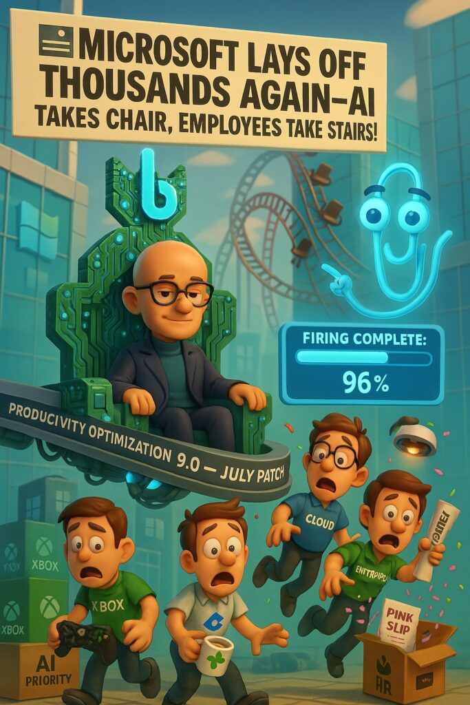 Microsoft Lays Off 9,000 Globally in July 2025 — AI Celebrates as 4% of Employees Join LinkedIn’s 'Open to Work' Tribe 1 Microsoft Lays Off 9,000 Globally in July 2025